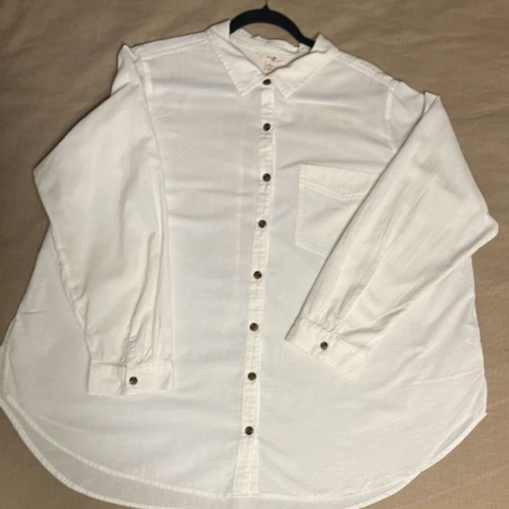 White button up shirt